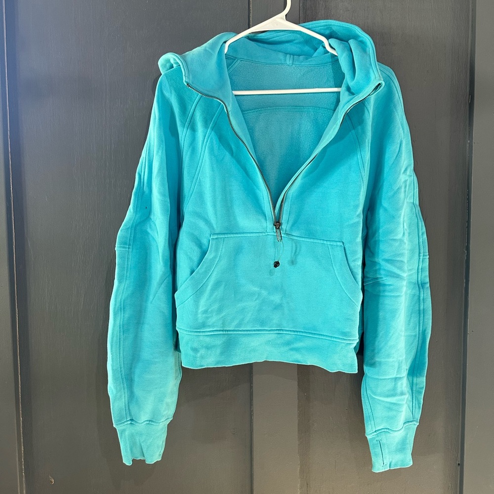 lululemon athletica electric blue Turquoise Hoodie - Picture 3 of 7